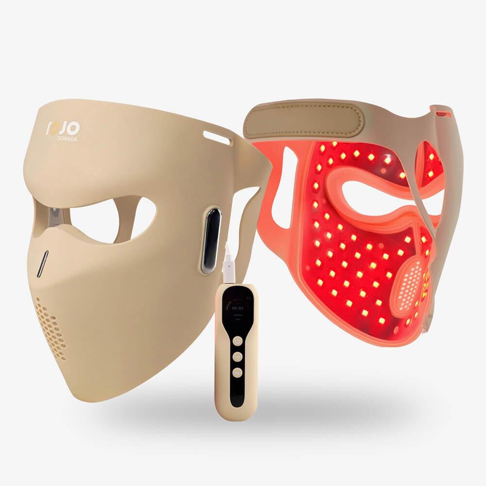 ROJO Dorada LED Face Mask