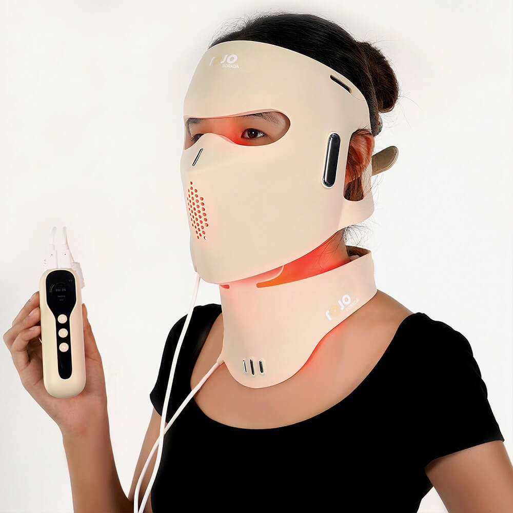 ROJO Dorada LED Face Mask